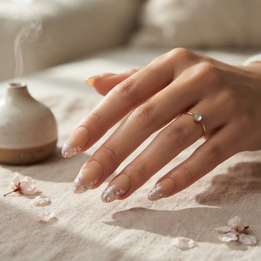 Glitter flower