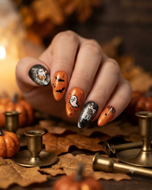 Le Papillons nail art