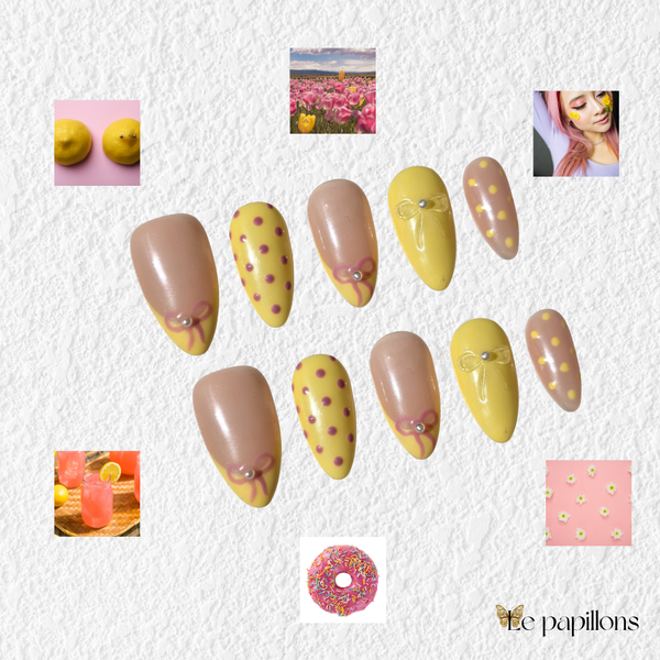 Le Papillons nail art