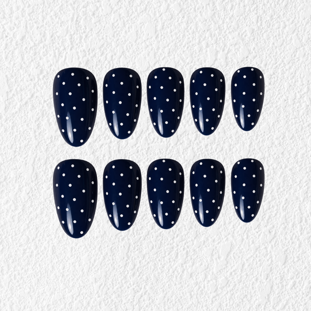 Midnight Dots – Brown Polka Dot