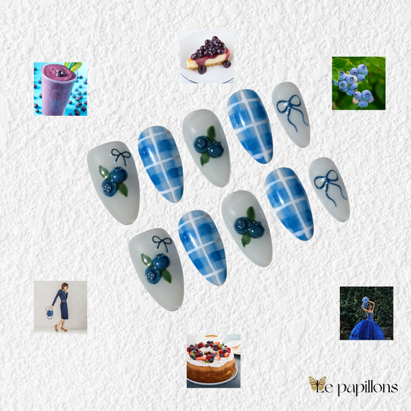 Le Papillons nail art