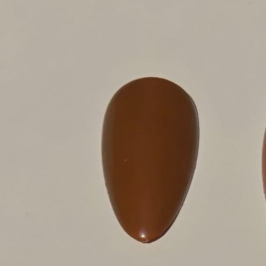 Warm brown Press On Nails